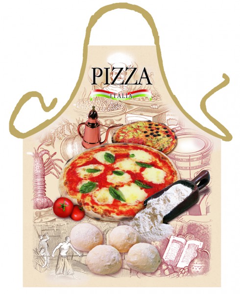 Grill u. küchenschürze pizza lustige schürzen Bettwäsche pizza